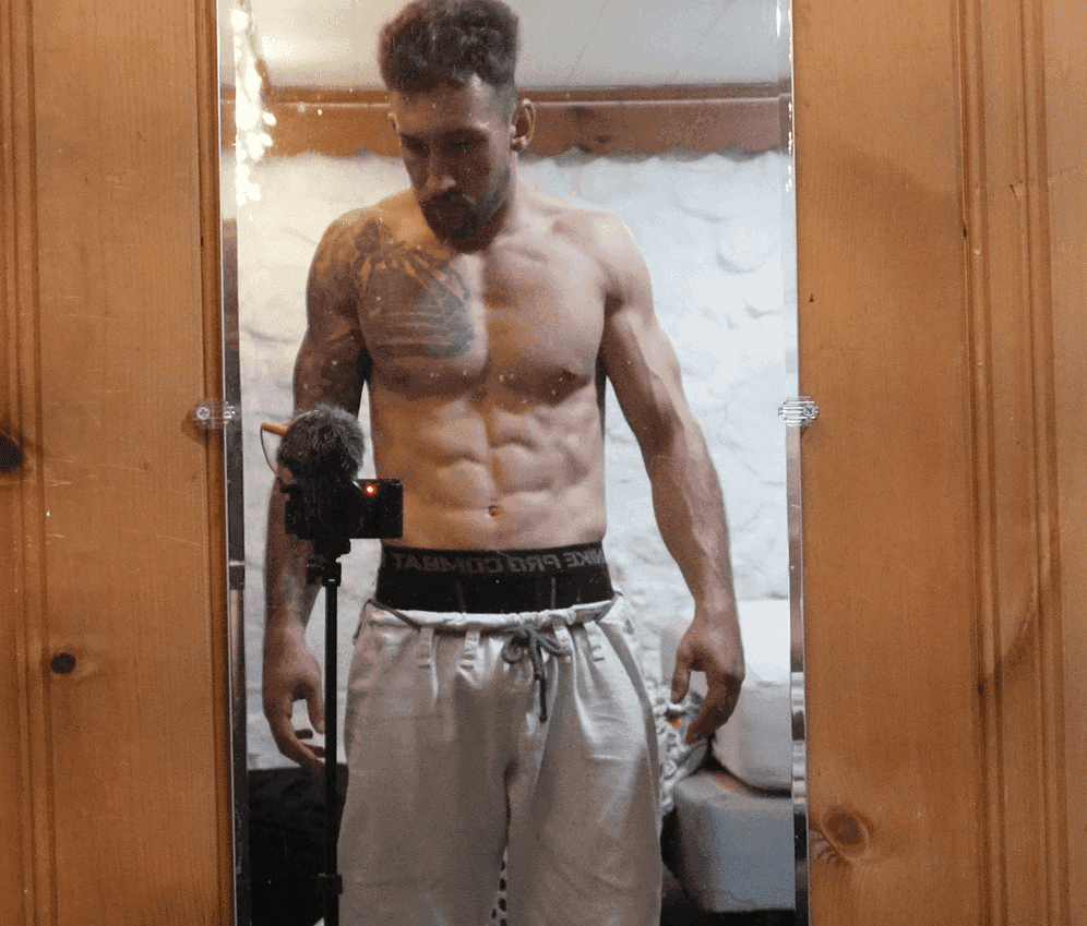 Justin's transformation - maintaining the Greek God ratio